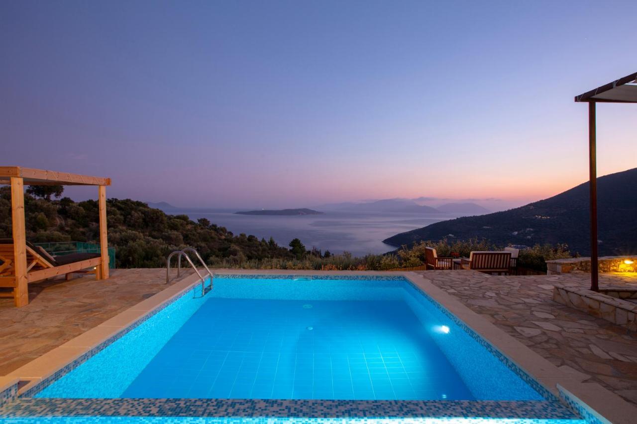 Ionian View Villas Szívota Kültér fotó