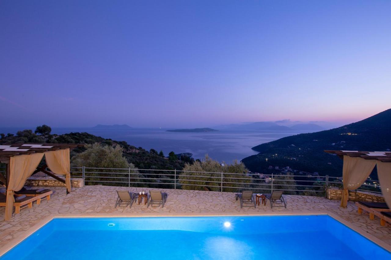 Ionian View Villas Szívota Kültér fotó
